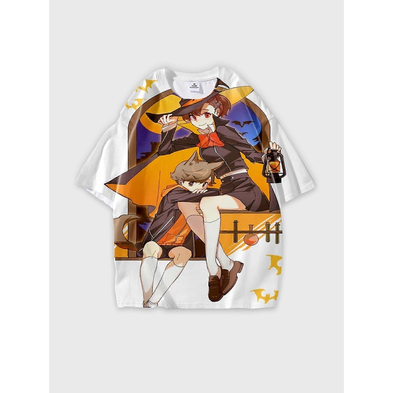 T-Shirt Short Sleeve Round Neck, Summer Casual Loose Graphic Tee, Unisex PERSONA V2129