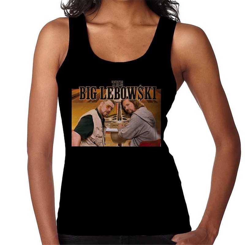 The Big Lebowski The Dude And Walter Bowling Alley Women's Vest