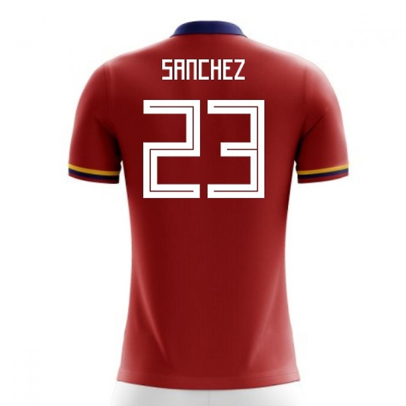2025-2026 Colombia Away Concept Football Shirt (Sanchez 23)