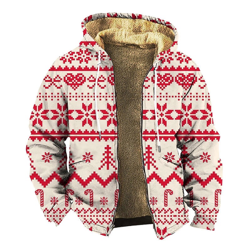 Men's Winter Long Thick Parka Coat 4XL Softshell Fleece Quilted Outdoor Leisure Jacket A2-rot Functional Transition Jacket