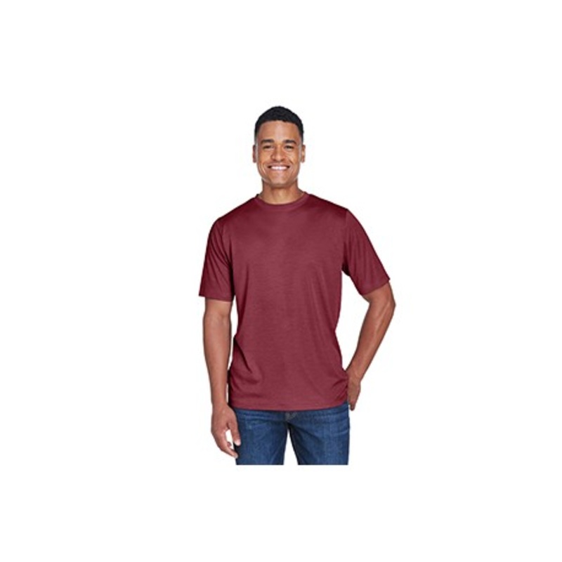 Team 365 TT11H Men's Sonic Heather Performance T-Shirt | Team 365 TT11H
