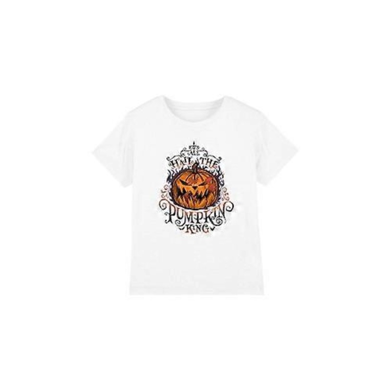 The Nightmare Before Christmas Childrens/Kids Hail The Pumpkin King T-Shirt