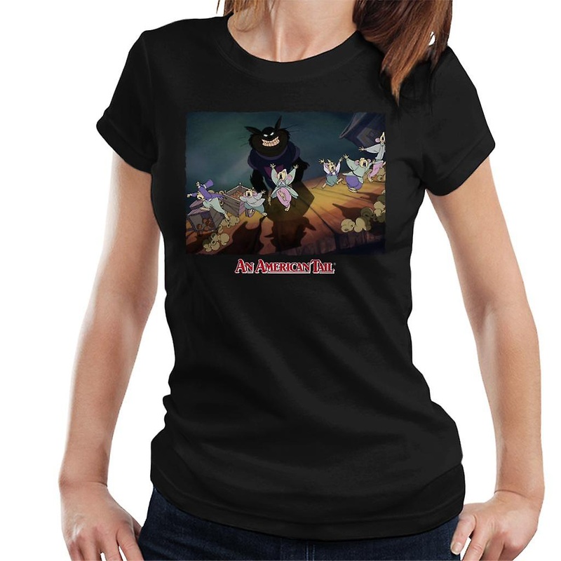 An American Tail Cossack Cats Looming Women's T-Shirt