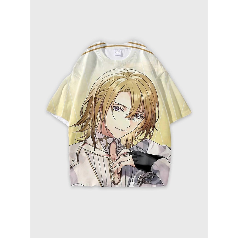 T-Shirt Round Neck, Loose Short Sleeve ALIEN STAGE Graphic Tee, Unisex Summer Casual Top V1040