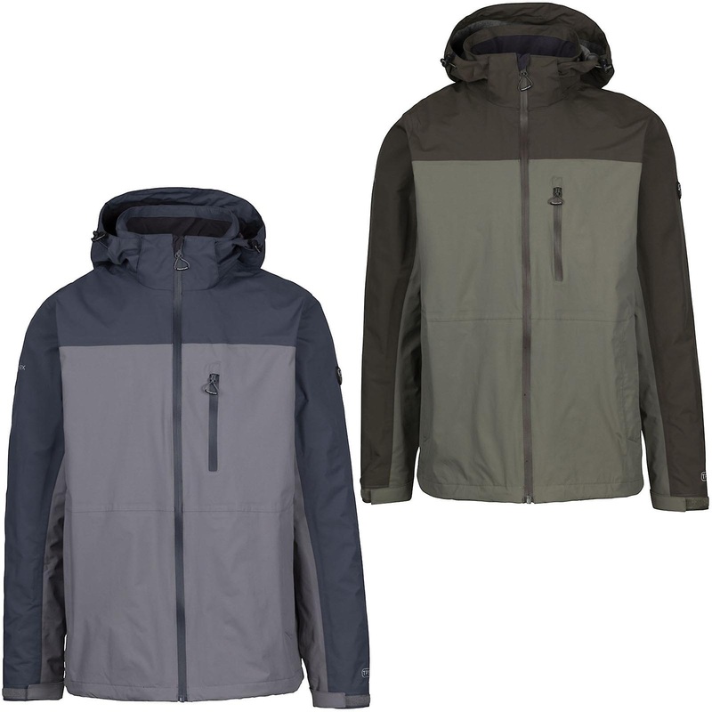 Trespass Mens Curbridge TP75 Waterproof Outdoor Walking Hiking Coat Jacket