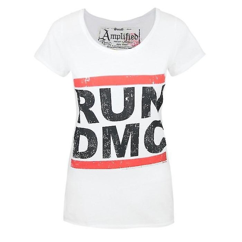 Amplified Womens/Ladies Run DMC Logo T-Shirt