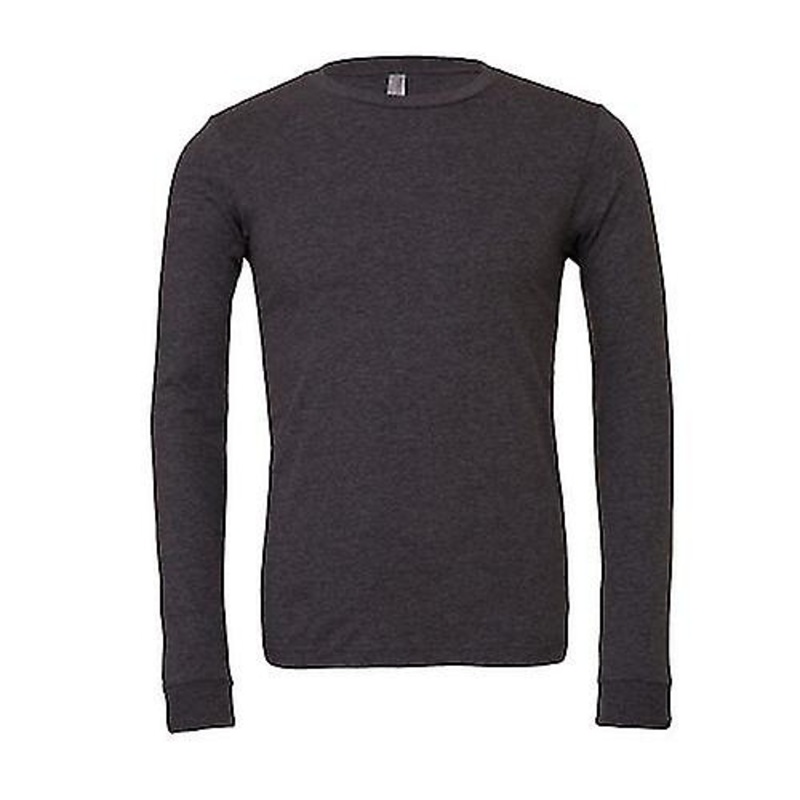 Bella + Canvas Unisex Adult Heather Long-Sleeved T-Shirt