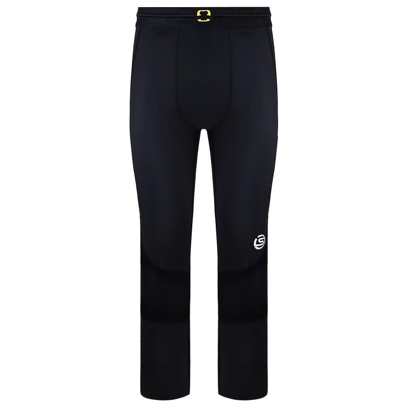 Skins Series-3 Stretch Waist Black Mens Long Tights Leggings ST00300019001