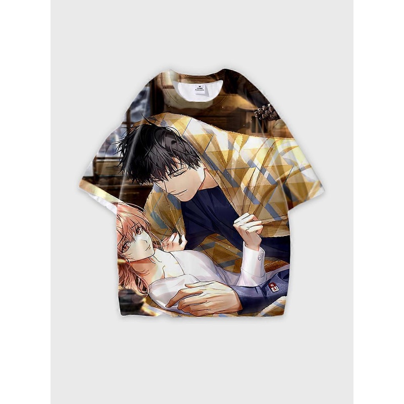 T-shirt short sleeve round neck summer casual loose JW3125
