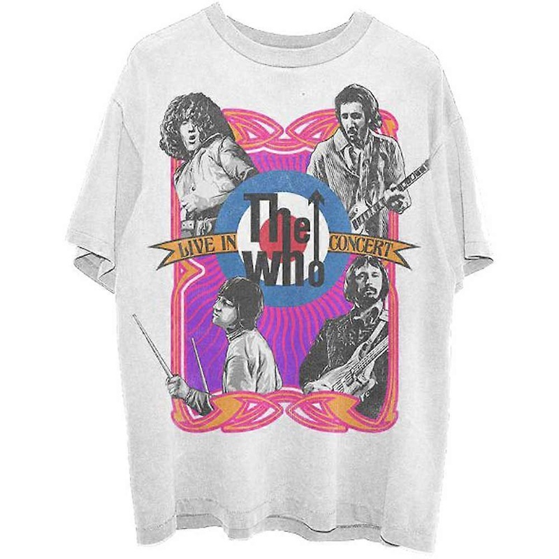 The Who In Concert Target Logo T Shirt