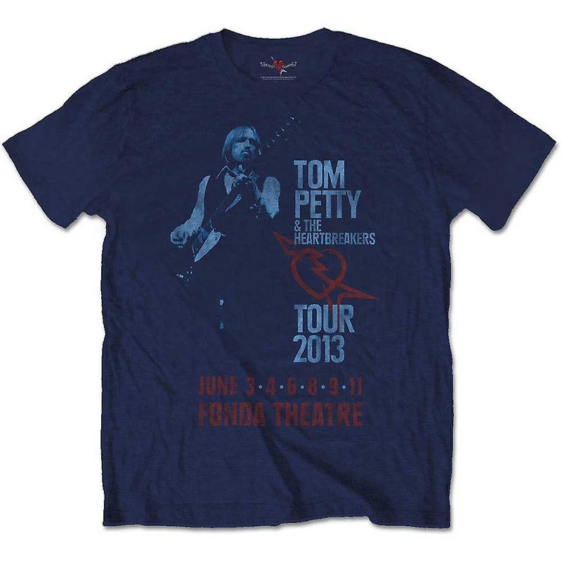 Tom Petty Fonda Theatre Concert T Shirt