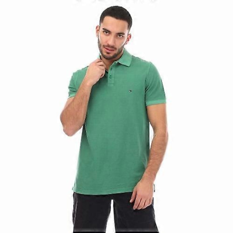 Tommy Hilfiger Mens Garment Dyed Regular Polo Shirt
