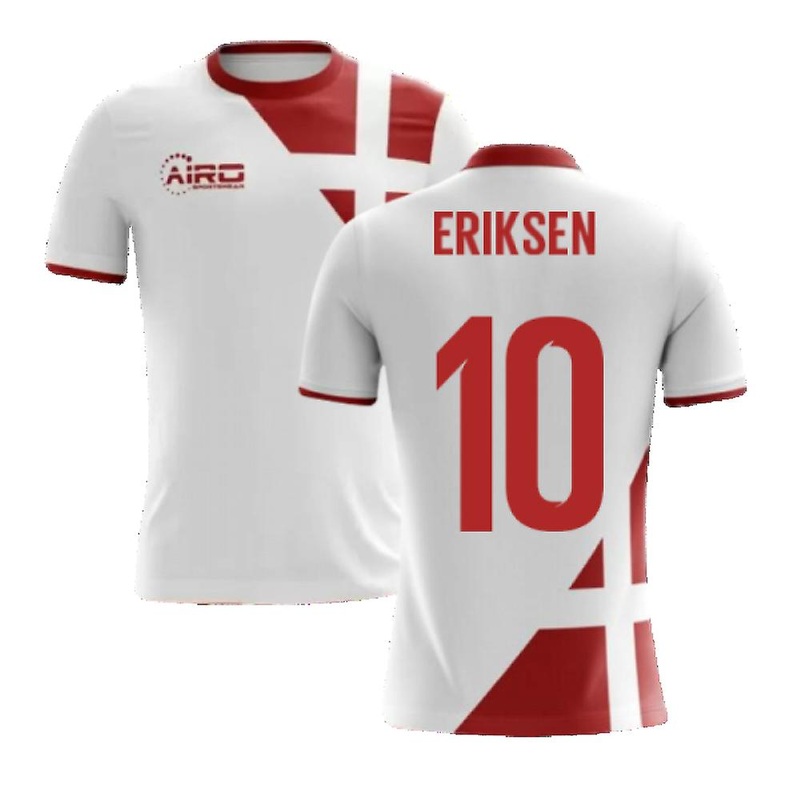 2025-2026 Denmark Away Concept Football Shirt (Eriksen 10) - Kids
