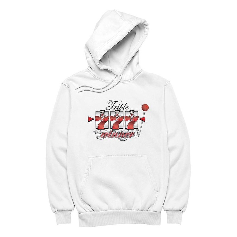 Betty Boop Triple Seven Winner Women's Hooded Sweatshirt