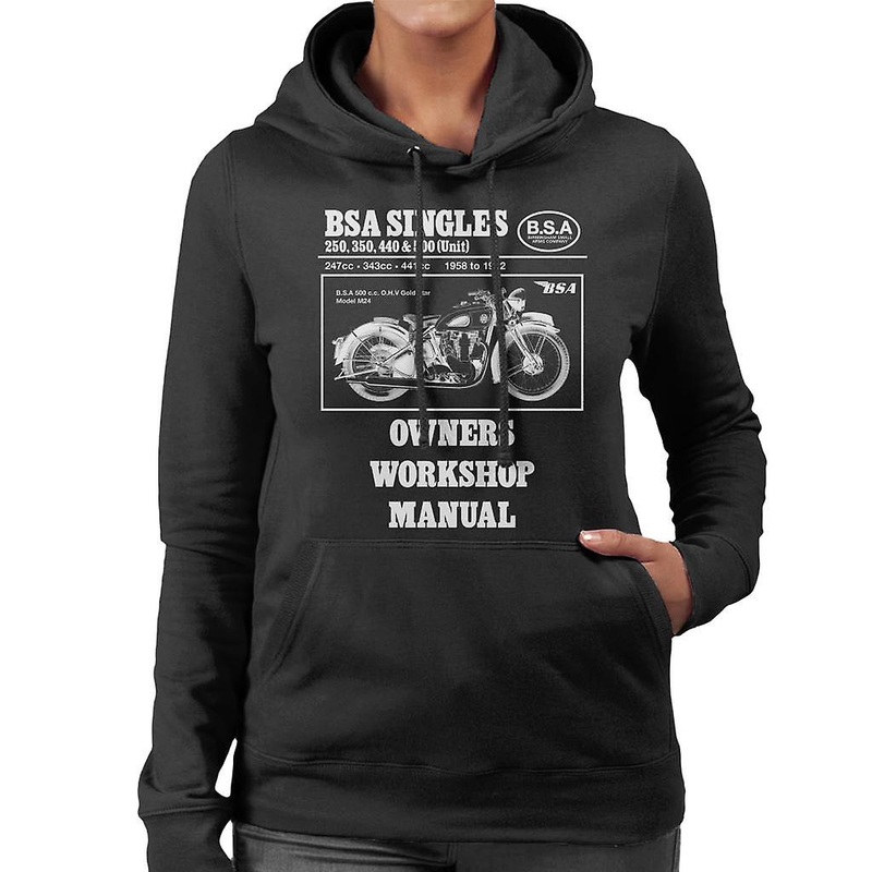 BSA Owners Workshop Manual Women's Hooded Sweatshirt