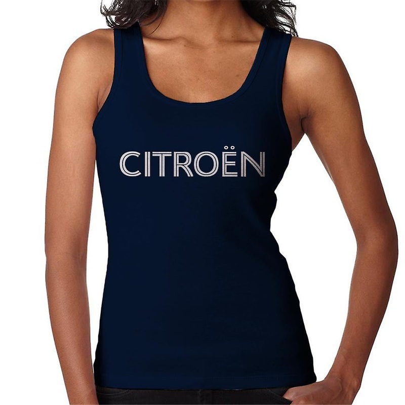 Citroen Retro Line White Logo Women's Vest