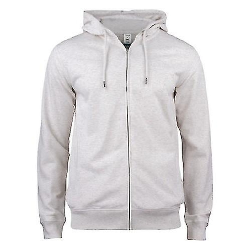 Clique Mens Premium Organic Cotton Full Zip Hoodie