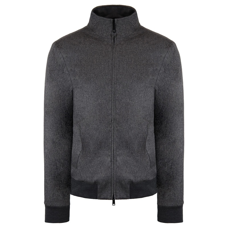Emporio Armani Grey Blouson Mens Jacket 3G1BF1 1N4Z 0630