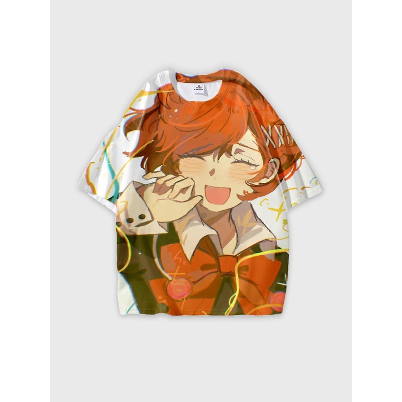 T-Shirt Short Sleeve Round Neck, Summer Casual Loose Graphic Tee, Unisex PERSONA V1071