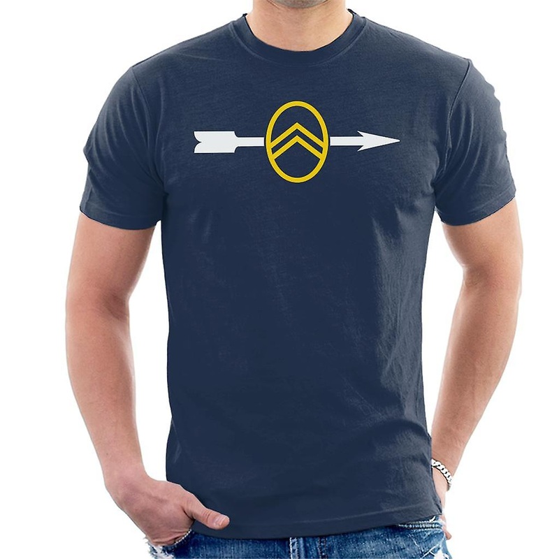 Citroen 1922 Badge White Arrow Logo Men's T-Shirt