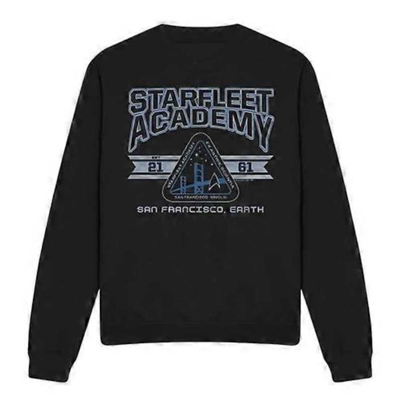 Star Trek Unisex Adult Starfleet Academy Earth Sweatshirt
