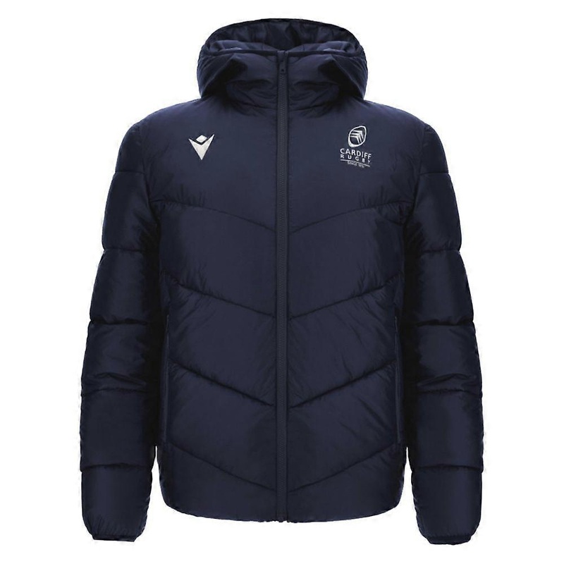 2025-2026 Cardiff Blues Padded Bomber Jacket (Navy)
