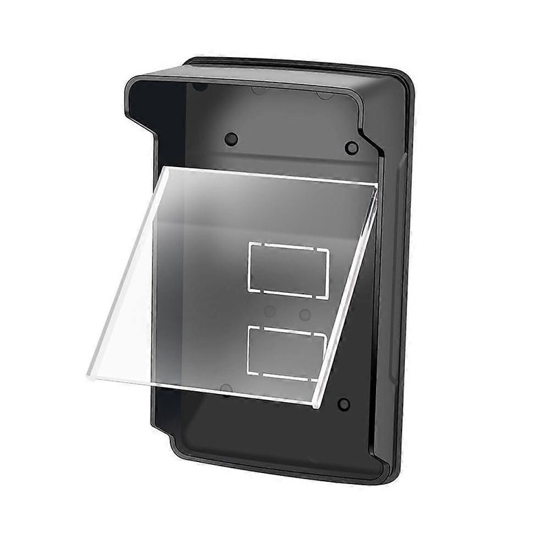 Waterproof Cover, Rainproof Shell with Transparent Panel for Face Recognition Devices of Access Control System Ref: 7091