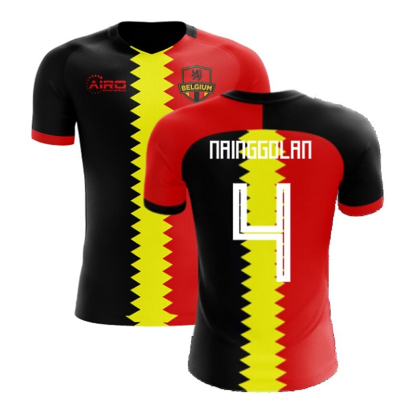 2025-2026 Belgium Flag Concept Football Shirt (Nainggolan 4)