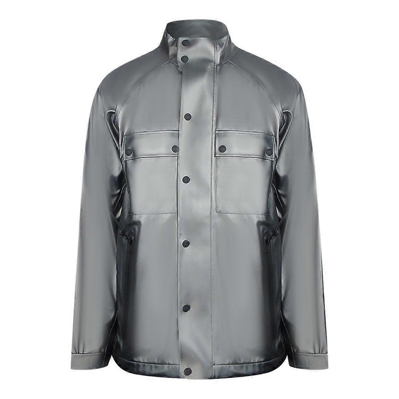 Belstaff Foil Granite Grey Shiny Jacket