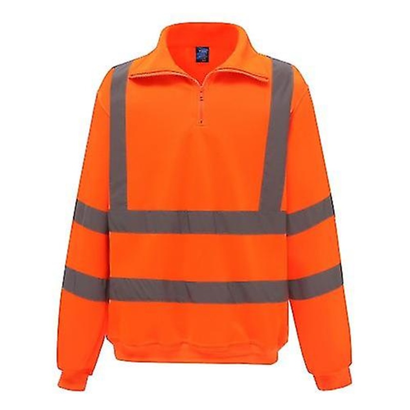 Yoko Unisex Adult High-Vis Long-Sleeved Safety T-Shirt