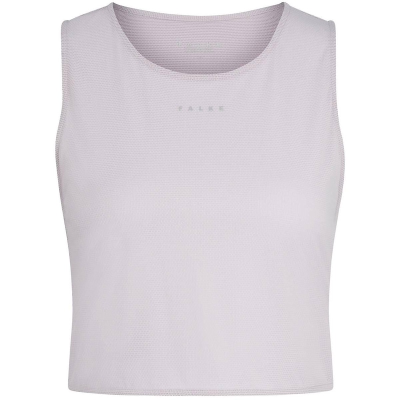 Falke Casual Crop Top - Dusty Iris Grey