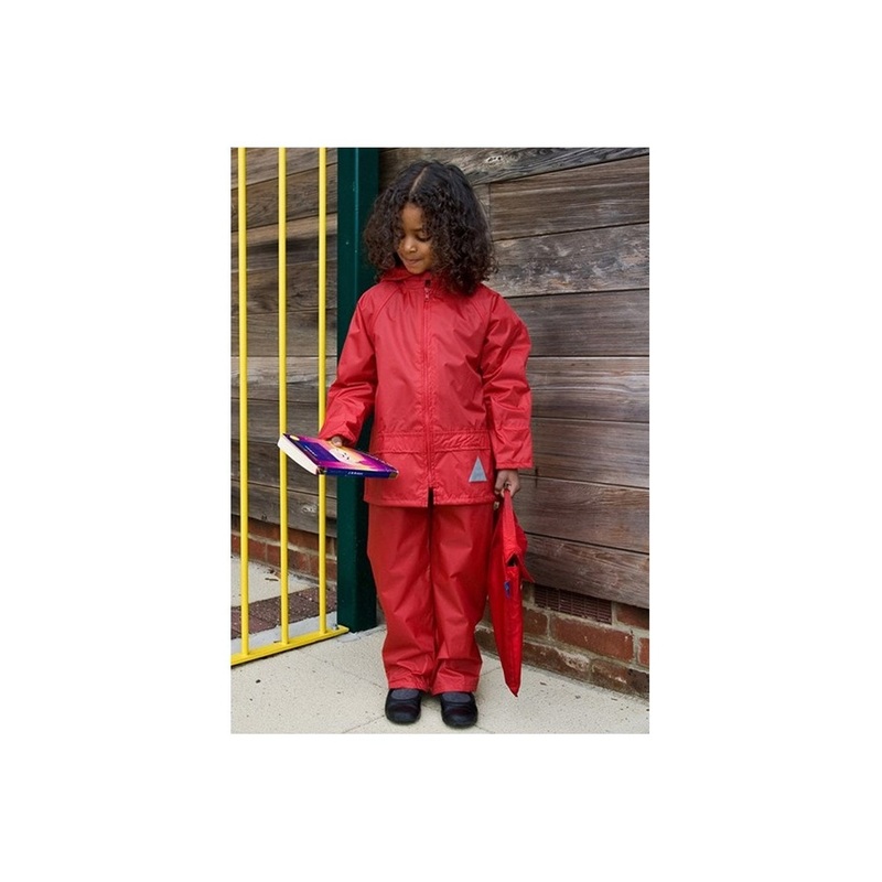 Result Junior Waterproof Jacket and Trouser Set RE95J | Activewear Group