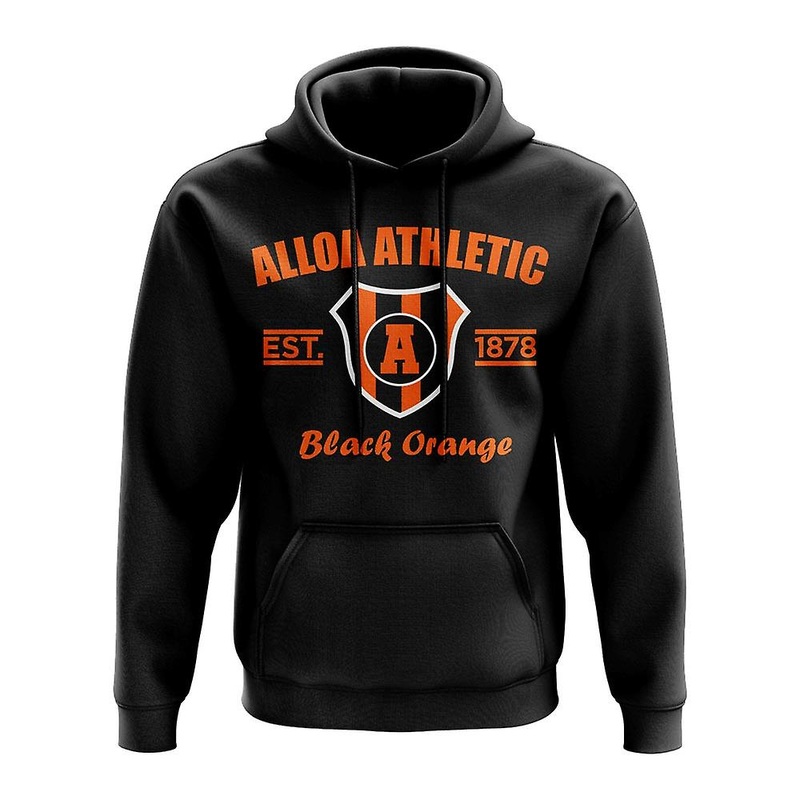 Alloa Established Football Hoody (Black)