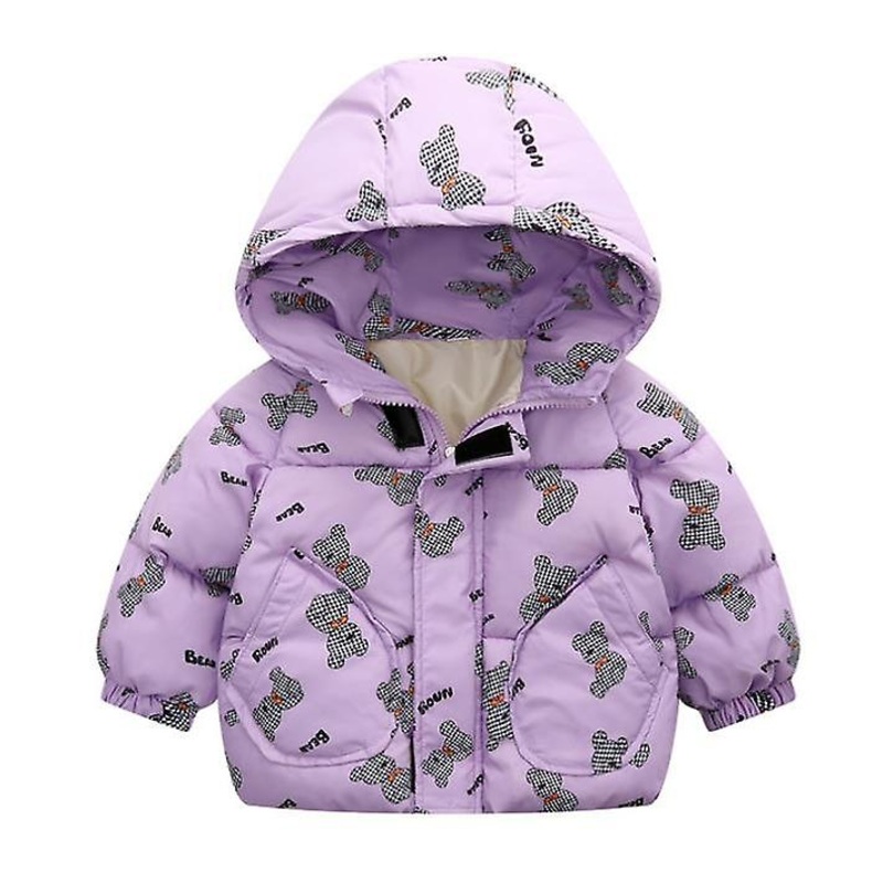 Children's Cotton Clothing 2023 Autumn And Winter New Arrival Children's Clothing Boys And Girls Hooded Down Jacket Children's Thickened Warm Jacket