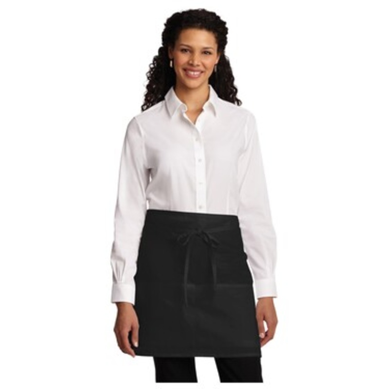 Port Authority A706 Easy Care Half Bistro Apron with Stain Release