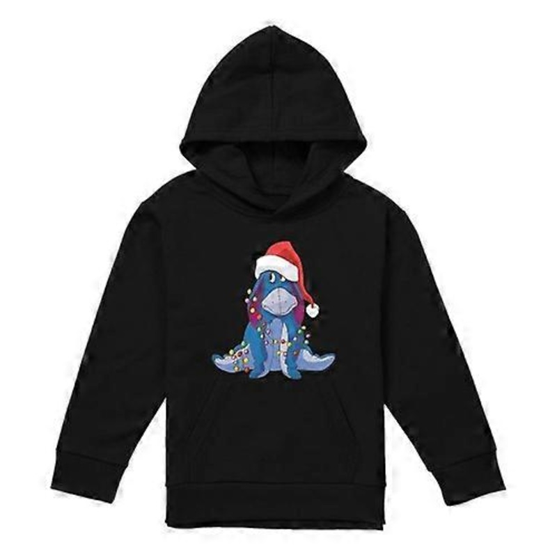 Winnie the Pooh Childrens/Kids Light Entangled Eeyore Heather Hoodie
