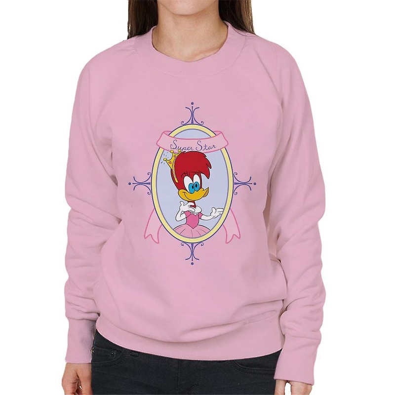 Woody Woodpecker Winnie Woodpecker Super Star Women's Sweatshirt
