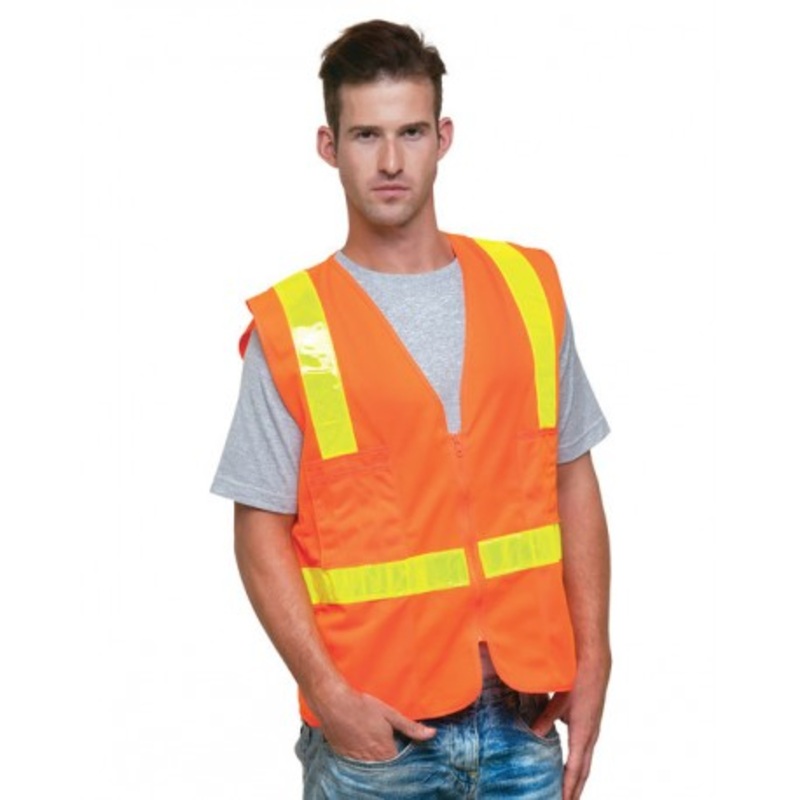 Bayside BA3786 Unisex ANSI Surveyor Vest | Bayside BA3786