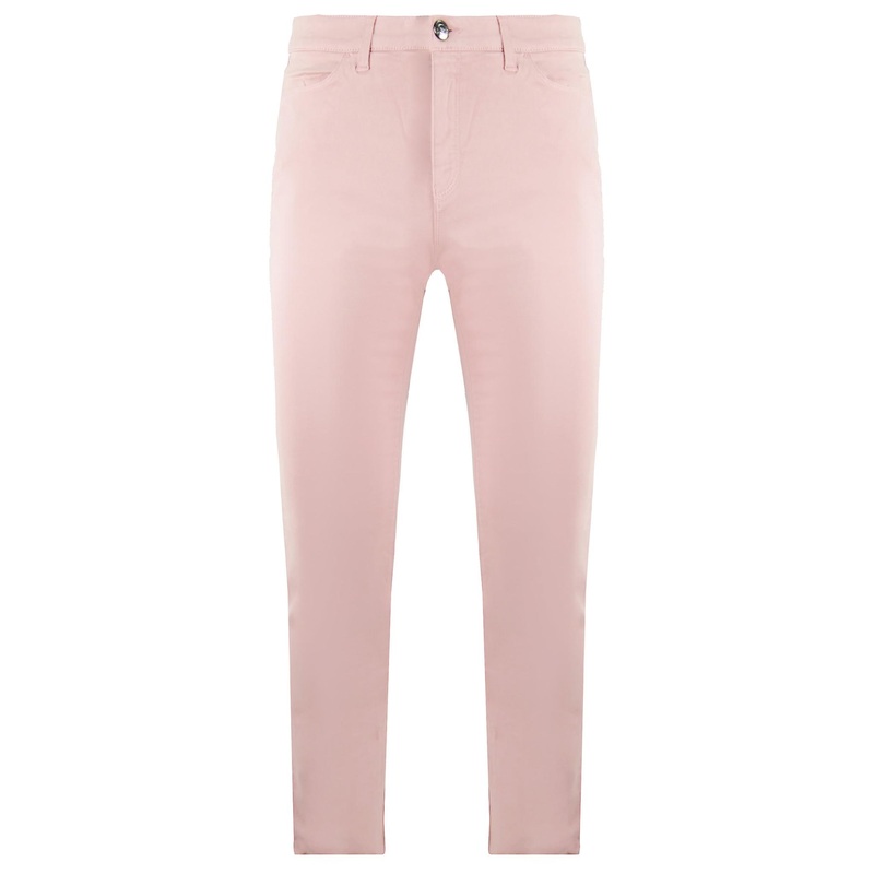 Emporio Armani J85 Regular Fit Light Pink Womens Trousers 6Z2J85 2N81Z 0323