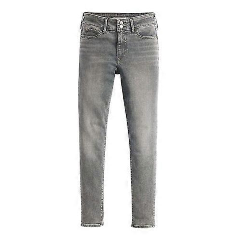 Levis Womens/Ladies 711 Double Button Skinny Jeans