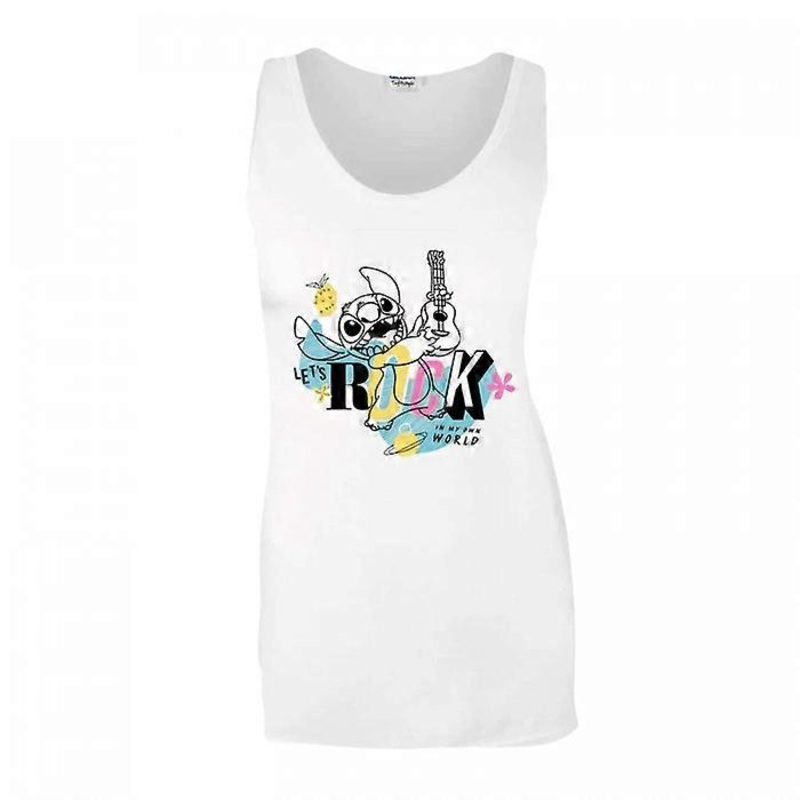 Lilo & Stitch Womens/Ladies Lets Rock Tank Top