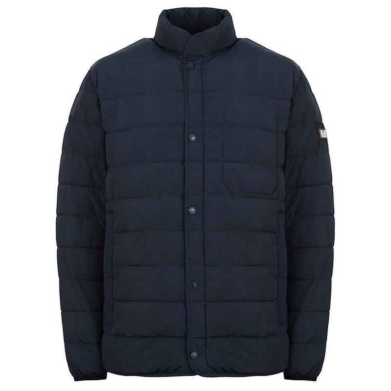 Weekend Offender Long Sleeve Zip Up Navy Mens Pantoja Jacket JKAW2015 NAVY