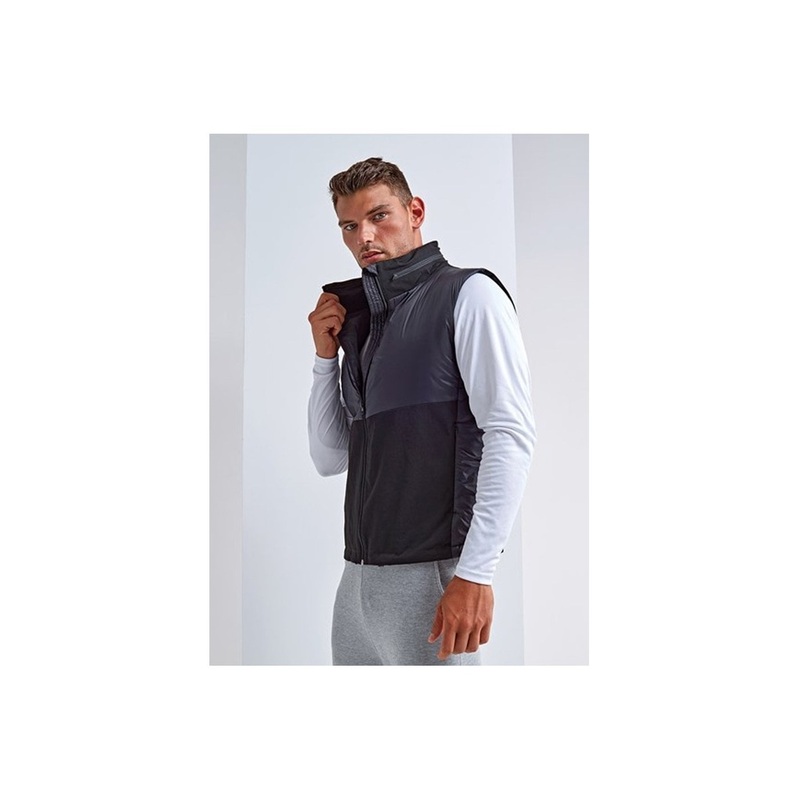 TriDri Mens Gym Insulated Hybrid Gilet TR075