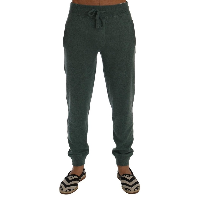 Green Cashmere Training Pants