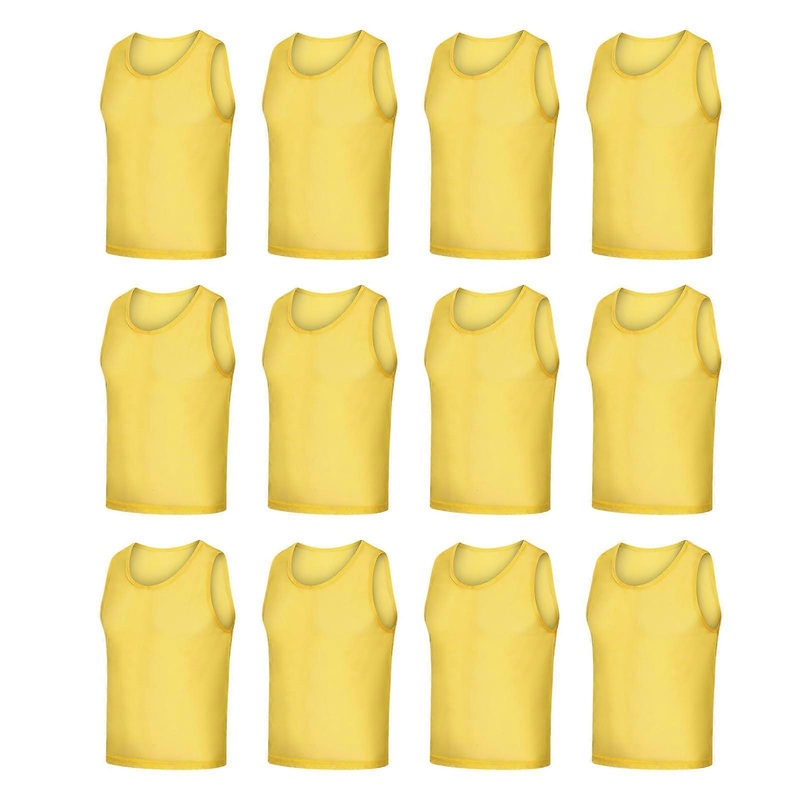 "Adult Kids Team Game Vests Exercise Pinnies Sport Training Bibs Scrimmage Practice Jerseys in Lightweight Fabric"