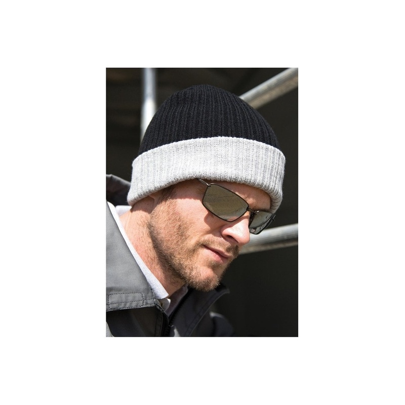 Result Winter Essentials Double-Layer Knitted Hat R378X