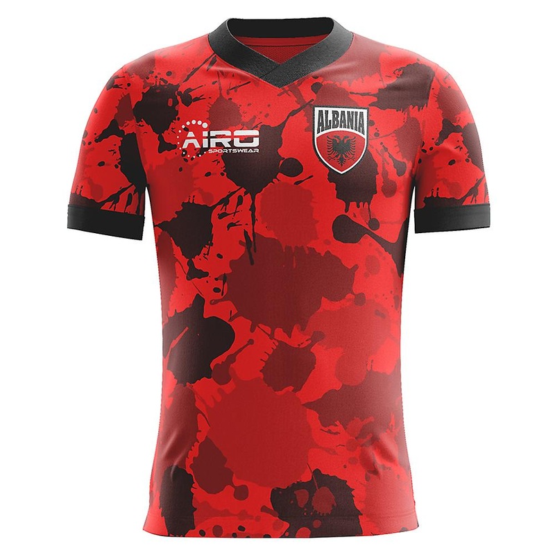 2025-2026 Albania Home Concept Football Shirt - Baby