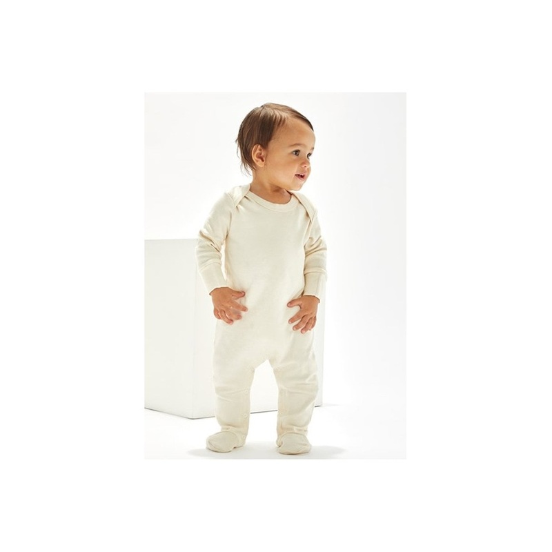 Babybugz Baby Organic Envelope Sleepsuit With Mitts BZ35 | Activewear Group