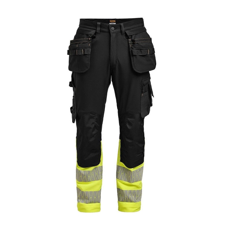Men's Jobman Craftsman Trousers Stretch Hi-Vis JM2392
