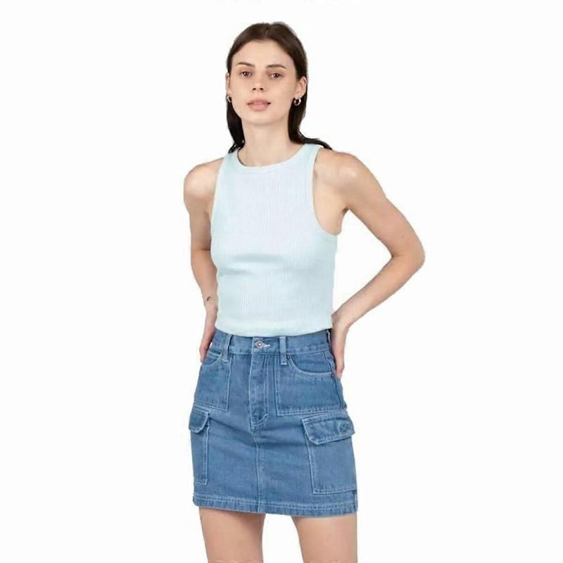 Womens Short Sleeve T-Shirt 24COLOURS Casual Blue Light Blue